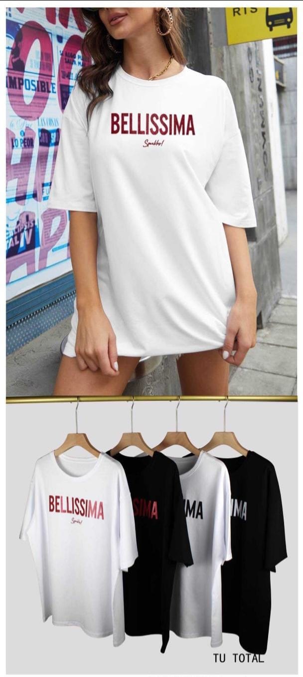 T_shirt Bellissima