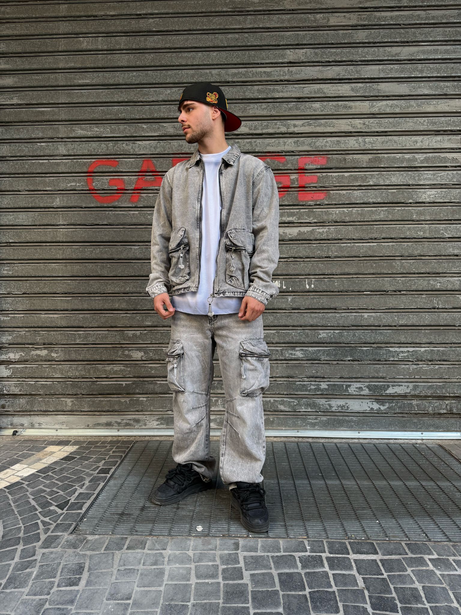 coordinato uomo denim