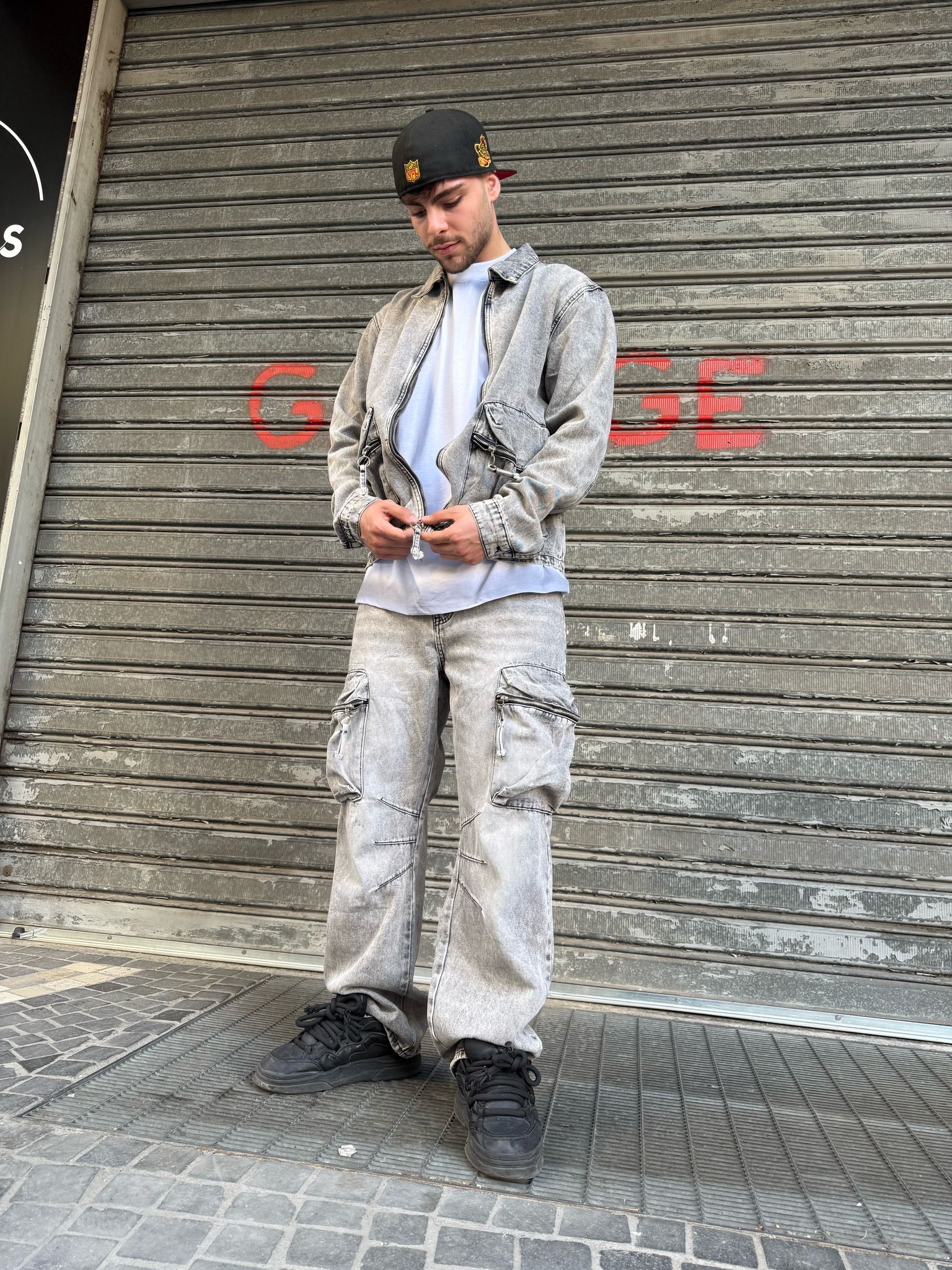 coordinato uomo denim