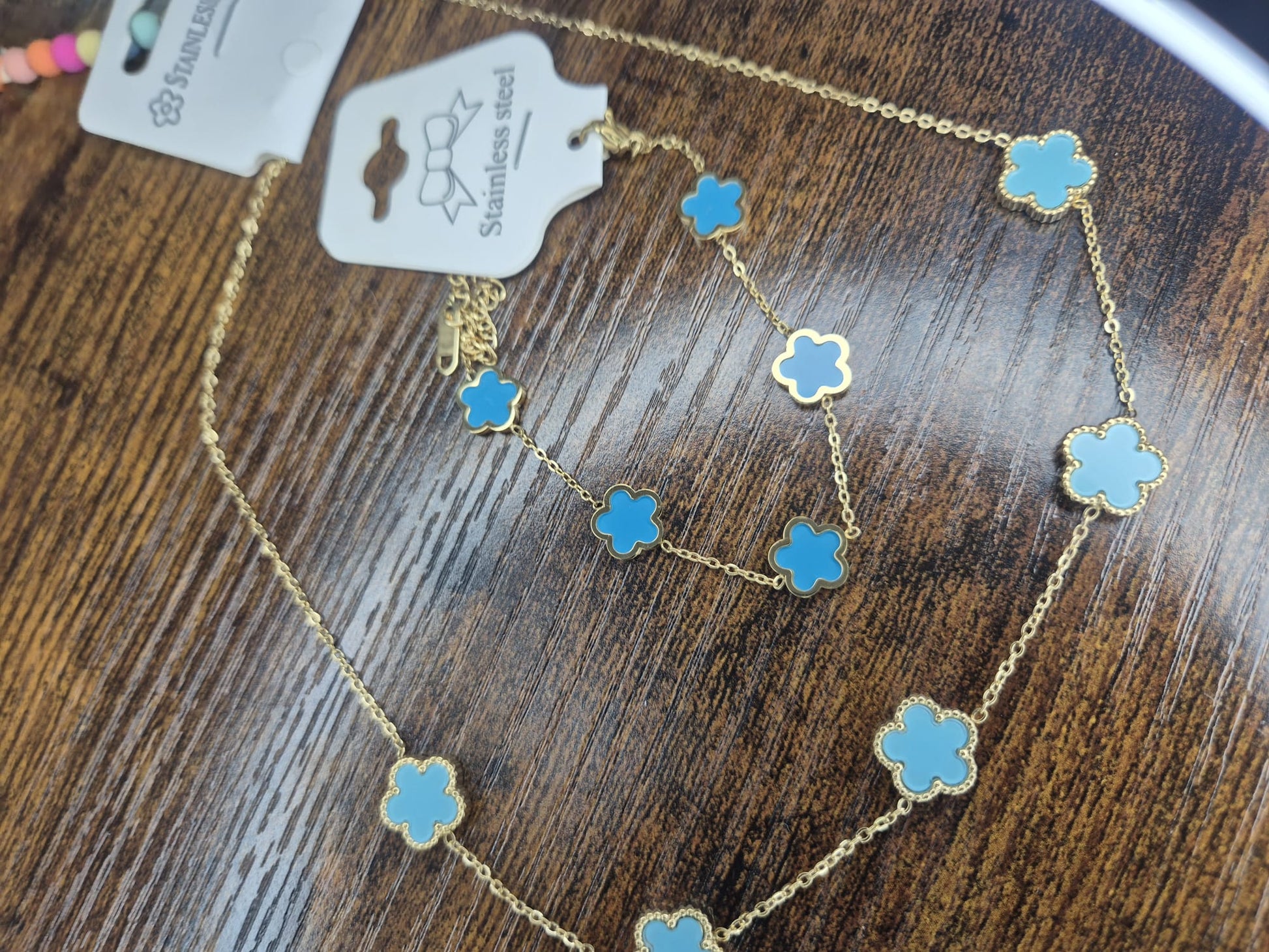 Bracciale quadrifoglio
